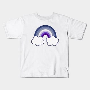 Butch Lesbian rainbow Kids T-Shirt